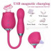 Titreşimli G-Spot Tapping ve Klitoris Emiş Güçlü 3 in 1 Vibratör