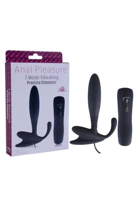 Anal & Prostat Stimulator 7 Farklı Titreşimli Anal Plug P-Spot Vibratör