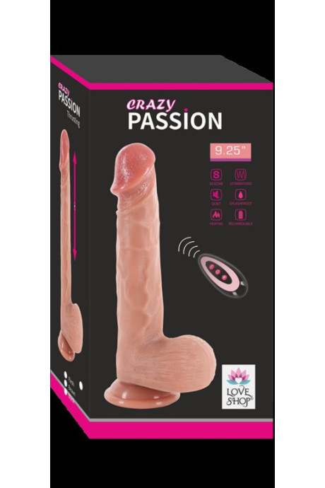 CRAYZ YUKARI AŞAĞI ROTASYONLU SİLİKON VİBRATOR