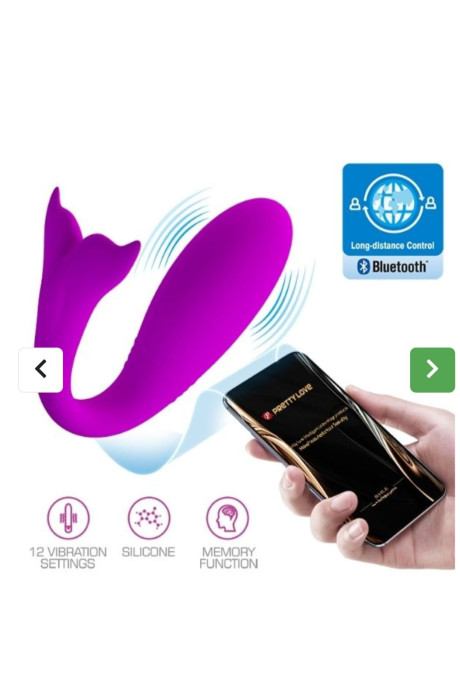 Telefon Kontrollü Balina Kuyruklu 12 Titreşim Modlu Modern Vibratör