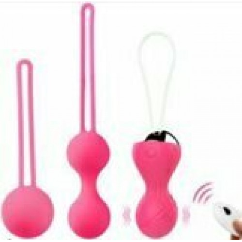Redvil Kegel Vajinal Top Seti Pembe 16,5 cm