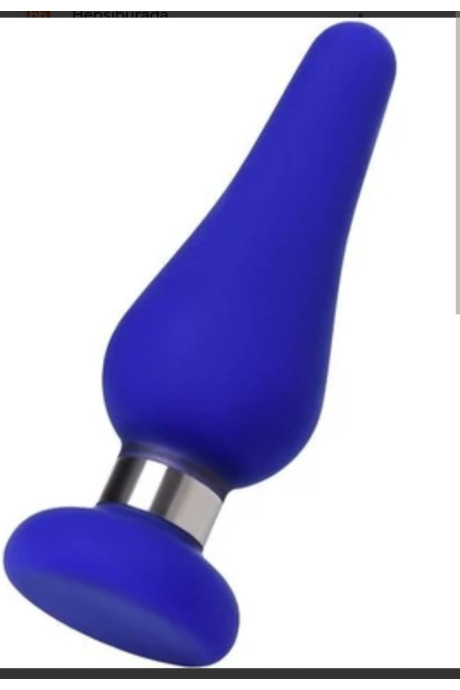 Slassic Anal Plug Beden S mavi 10 cm