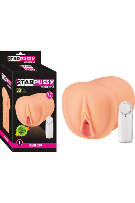 STAR PUSSY REALİSTİK TİTREŞİMLİ VAJİNA