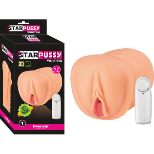 STAR PUSSY REALİSTİK TİTREŞİMLİ VAJİNA