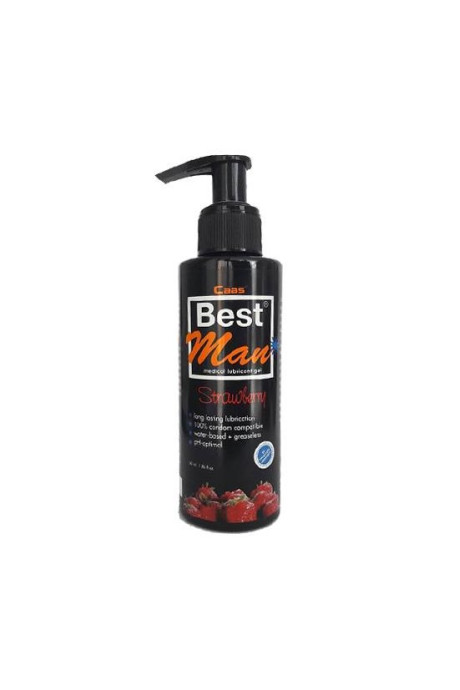 Best Man 150ML. Büyük Boy Çilekli Lubricant Jel