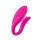 Censan Dolphy Çiftler İçin Vibratör Silikon Pembe 9,6 cm