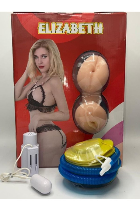  Elizabeth Gerçekçi Sarışın Şişme Bebek