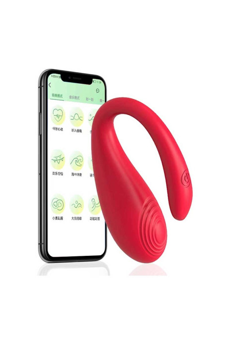  Telefon Kontrollü Çiftler için U Vibratör