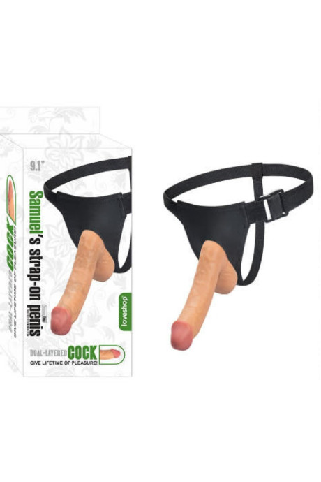 Belden Bağlamalı Dildo Penis