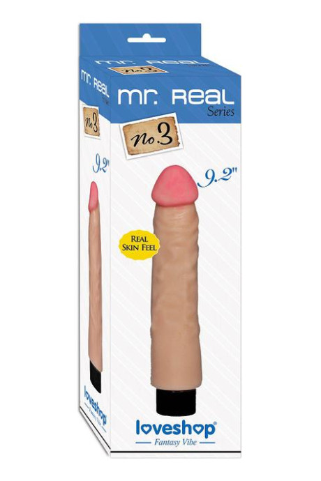 Mr. Realistik titreşimli vibratörv No: 3 - 9,2''
